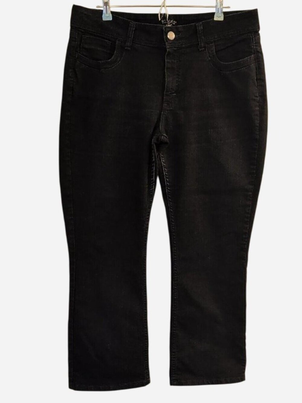Riders by Lee Black Boot Cut Jeans Women's 16 Petite